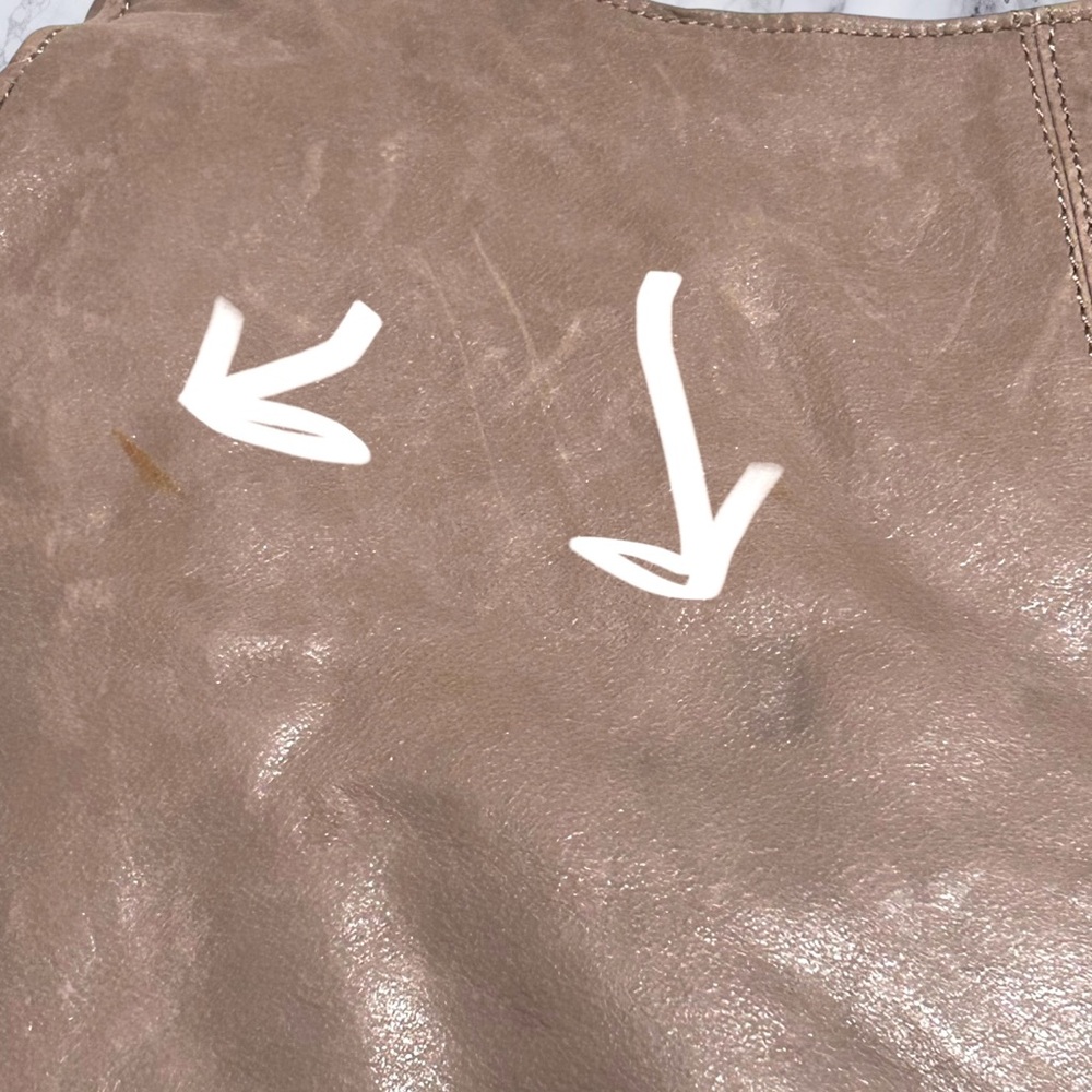 Elliott Lucca XL Purse Tan Light Brown Large Magnetic Shoulder - Picture 13 of 13